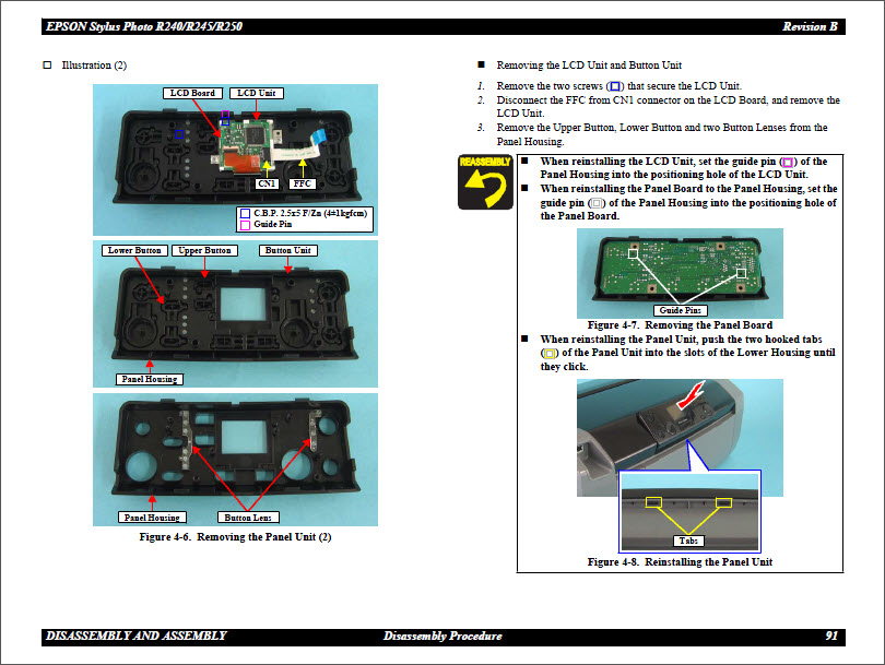 EPSON R240_R245_R250 Service Manual-5